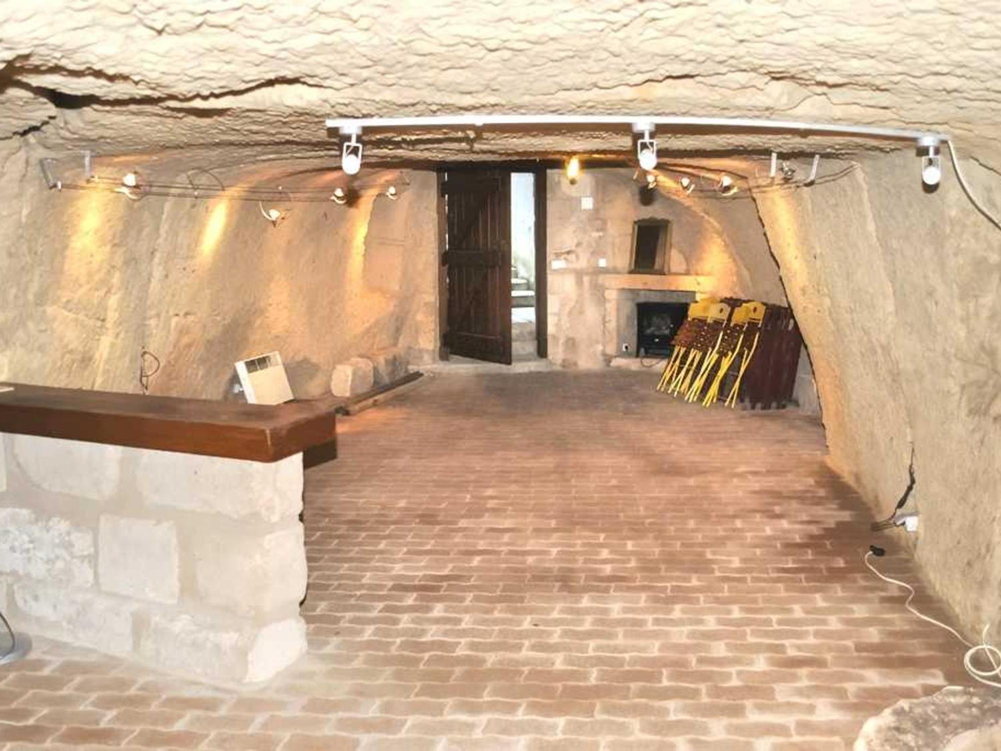 Location Unique En Ville, 3 Niveaux Avec Cave Voutee Et Troglodytique, Charme Et Authenticite En Touraine - Fr-1-381-162 Лош Экстерьер фото
